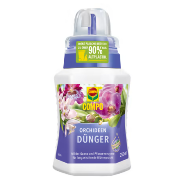 COMPO Orchideendünger, mit Guano, 250ml, 14059